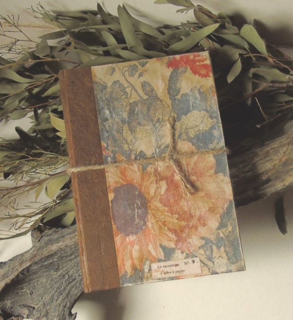 Carnet vierge fabrication artisanale