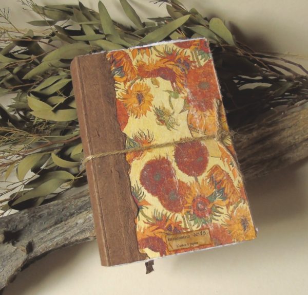 Carnet vierge fabrication artisanale