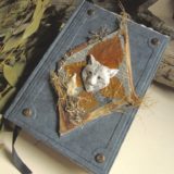 Grimoire vierge, reliure et fabrication artisanales