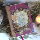Grimoire vierge, reliure et fabrication artisanales