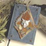 Grimoire vierge, reliure et fabrication artisanales