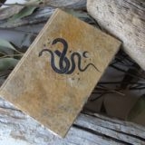 Grimoire vierge, reliure et fabrication artisanales