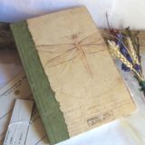 Carnet herbier papier coton