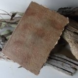Grimoire vierge, reliure et fabrication artisanales