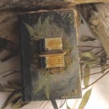Grimoire vierge, reliure et fabrication artisanales