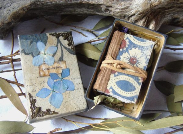 carnet miniature, reliure artisanale, pièce unique