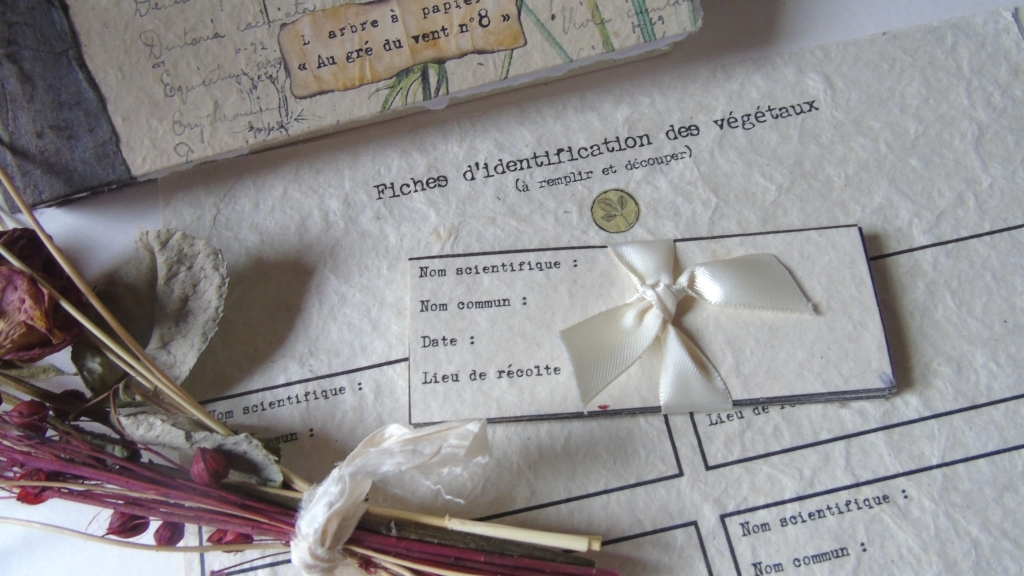 Herbier fabrication artisanale