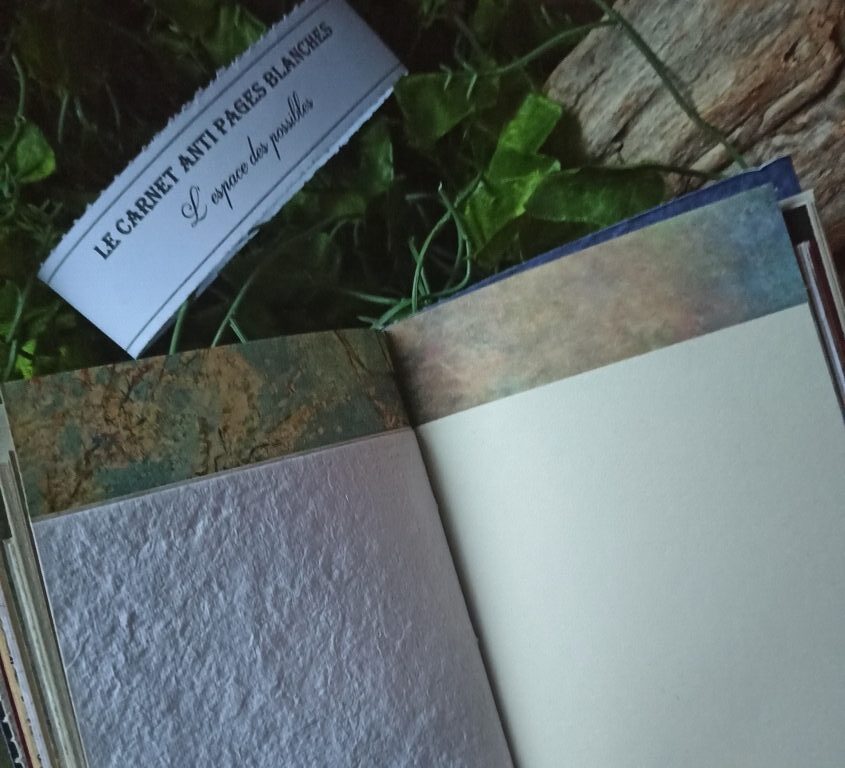 Fabriqué à partir de papiers recyclés soigneusement sélectionnés, ce carnet unique allie fonctionnalité et écoresponsabilité.