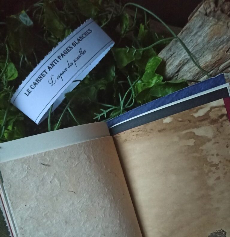 Fabriqué à partir de papiers recyclés soigneusement sélectionnés, ce carnet unique allie fonctionnalité et écoresponsabilité.