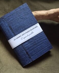 Le carnet anti pages blanches, carnet artisanal
