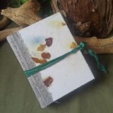 Carnet, grimoire artisanal, papier recyclé fait main, reliure artisanale Carnet, grimoire artisanal, papier recyclé fait main, reliure artisanale