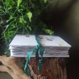 Carnet, grimoire artisanal, papier recyclé fait main, reliure artisanale Carnet, grimoire artisanal, papier recyclé fait main, reliure artisanale