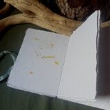 Carnet grimoire artisanal, papier recyclé fait main, pièce unique Carnet grimoire artisanal, papier recyclé fait main, pièce unique