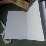 Carnet papier recyclé fait main, reliure artisanale, pièce unique Carnet papier recyclé fait main, reliure artisanale, pièce unique