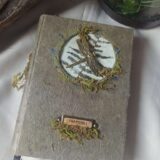 Grimoire, carnet artisanal, papier recyclé fait main