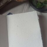 Grimoire, carnet artisanal, papier recyclé fait main