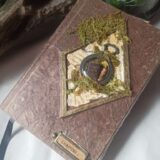 Grimoire, carnet artisanal, papier recyclé fait main Grimoire, carnet artisanal, papier recyclé fait main