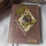 Grimoire, carnet artisanal, papier recyclé fait main Grimoire, carnet artisanal, papier recyclé fait main