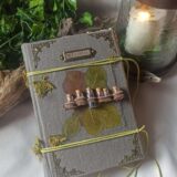 Grimoire, carnet artisanal, papier recyclé fait main Grimoire, carnet artisanal, papier recyclé fait main