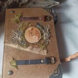 Grimoire, carnet artisanal, papier recyclé fait main Grimoire, carnet artisanal, papier recyclé fait main
