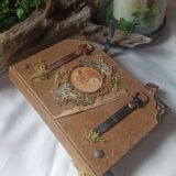 Grimoire, carnet artisanal, papier recyclé fait main Grimoire, carnet artisanal, papier recyclé fait main