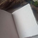 Grimoire, carnet artisanal, papier recyclé fait main Grimoire, carnet artisanal, papier recyclé fait main