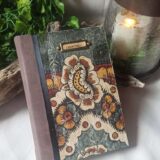 Grimoire, carnet artisanal, papier recyclé fait main Grimoire, carnet artisanal, papier recyclé fait main