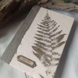 Grimoire, carnet artisanal, papier recyclé fait main