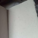 Grimoire, carnet artisanal, papier recyclé fait main
