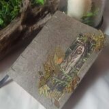 Grimoire, carnet artisanal, papier recyclé fait main