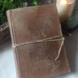Grimoire, carnet artisanal, papier recyclé fait main Grimoire, carnet artisanal, papier recyclé fait main