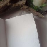 Grimoire, carnet artisanal, papier recyclé fait main Grimoire, carnet artisanal, papier recyclé fait main