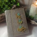 Grimoire, carnet artisanal, papier recyclé fait main