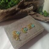 Grimoire, carnet artisanal, papier recyclé fait main