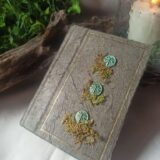 Grimoire, carnet artisanal, papier recyclé fait main