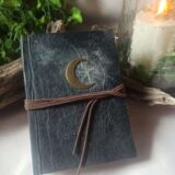 Grimoire, carnet artisanal, papier recyclé fait main
