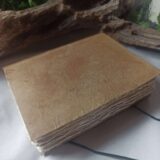 Grimoire, carnet artisanal, papier recyclé fait main Le nomade n°1(2)