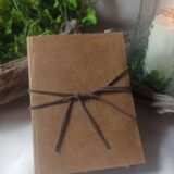 Grimoire, carnet artisanal, papier recyclé fait main
