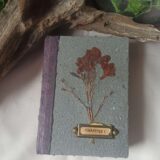 Grimoire, carnet artisanal, papier recyclé fait main