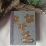 Grimoire, carnet artisanal, papier recyclé fait main