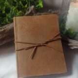 Grimoire, carnet artisanal, papier recyclé fait main