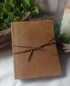Grimoire, carnet artisanal, papier recyclé fait main
