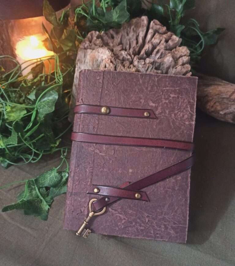 Carnet artisanal papier coton recyclé