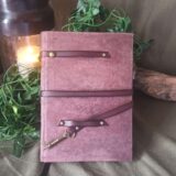 Carnet artisanal papier recyclé et végétal
