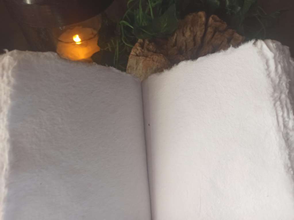 Grimoire artisanal, papier coton recyclé, L'arbre à papier Grimoire artisanal, papier coton recyclé, L'arbre à papier