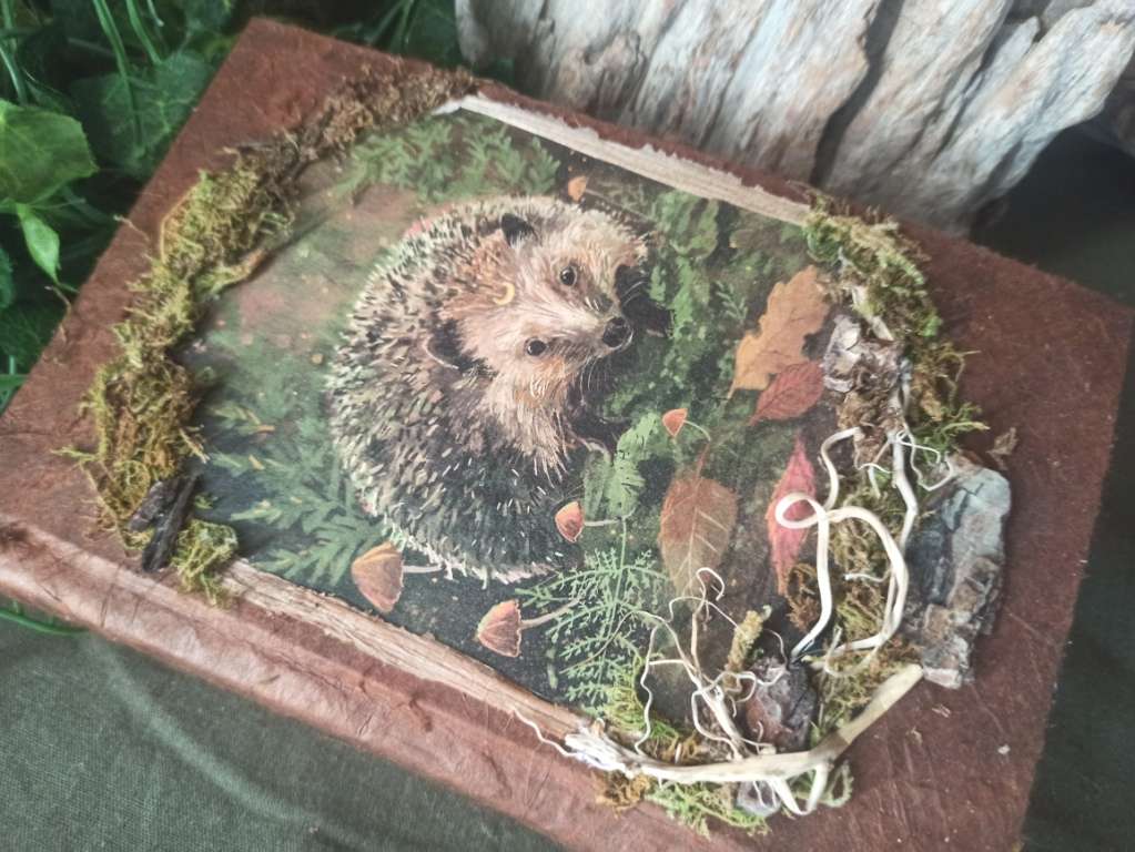 Grimoire artisanal, papier coton recyclé, L'arbre à papier Grimoire artisanal, papier coton recyclé, L'arbre à papier