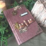 Grimoire artisanal, papier coton recyclé, L'arbre à papier