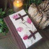 Carnet artisanal, papier coton recyclé, L'arbre à papier