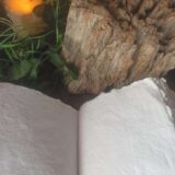 Carnet artisanal, papier coton recyclé, L'arbre à papier