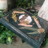 Grimoire artisanal, papier fabriqué à la main à l'atelier, reliure artisanale